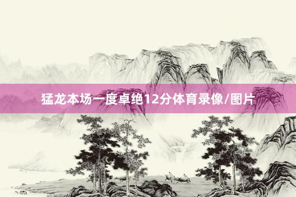 猛龙本场一度卓绝12分体育录像/图片