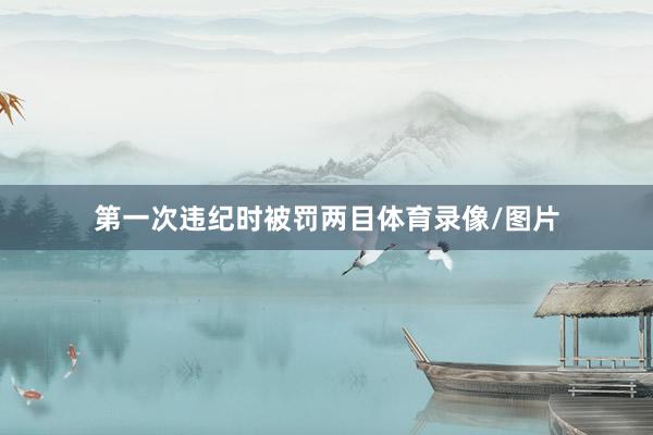 第一次违纪时被罚两目体育录像/图片