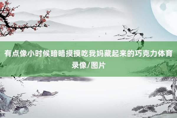 有点像小时候暗暗摸摸吃我妈藏起来的巧克力体育录像/图片