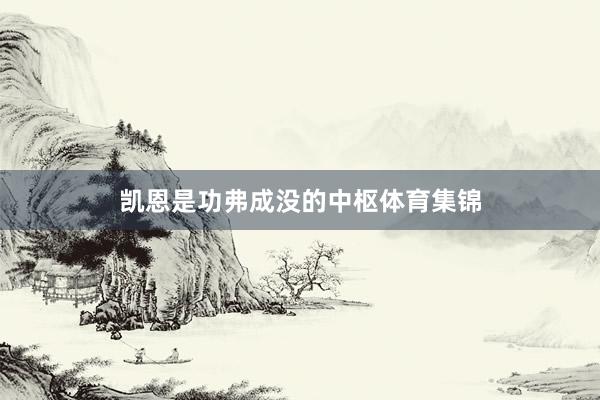 凯恩是功弗成没的中枢体育集锦