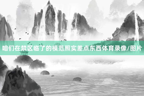 咱们在禁区临了的模范照实差点东西体育录像/图片