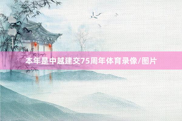 本年是中越建交75周年体育录像/图片