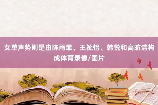 女单声势则是由陈雨菲、王祉怡、韩悦和高昉洁构成体育录像/图片