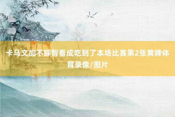卡马文加不睬智看成吃到了本场比赛第2张黄牌体育录像/图片