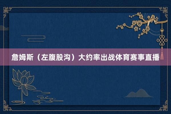 詹姆斯（左腹股沟）大约率出战体育赛事直播