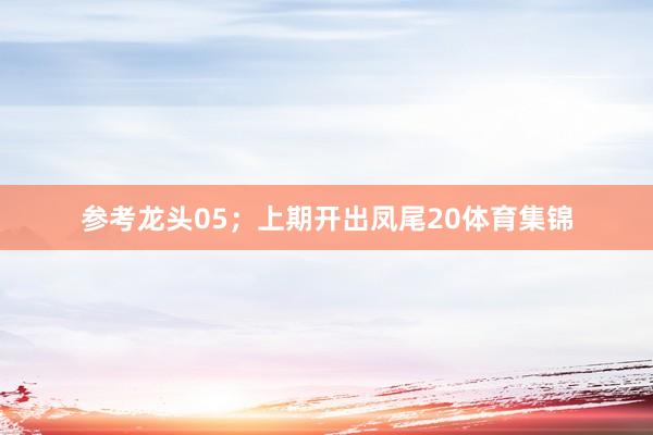 参考龙头05；上期开出凤尾20体育集锦