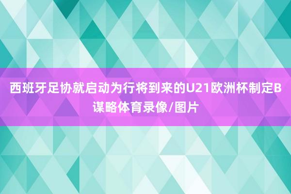 西班牙足协就启动为行将到来的U21欧洲杯制定B谋略体育录像/图片