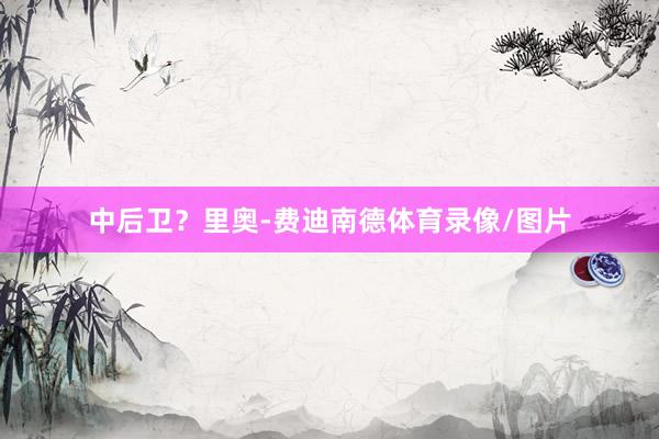 中后卫？里奥-费迪南德体育录像/图片