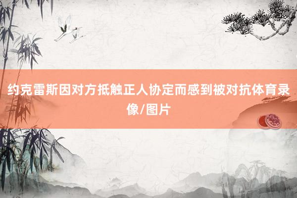 约克雷斯因对方抵触正人协定而感到被对抗体育录像/图片