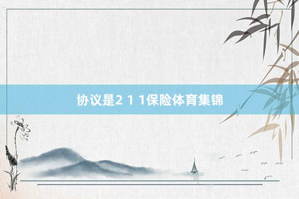 协议是2 1 1保险体育集锦