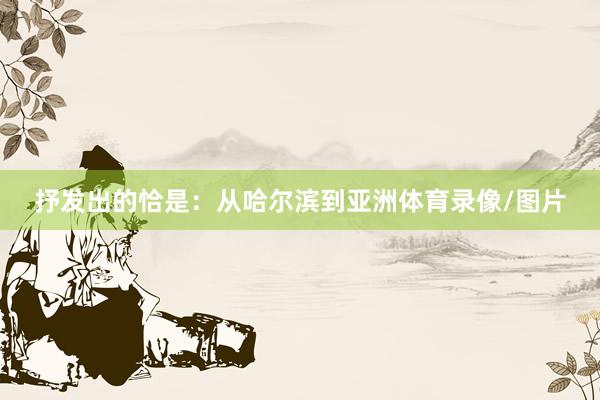 抒发出的恰是：从哈尔滨到亚洲体育录像/图片