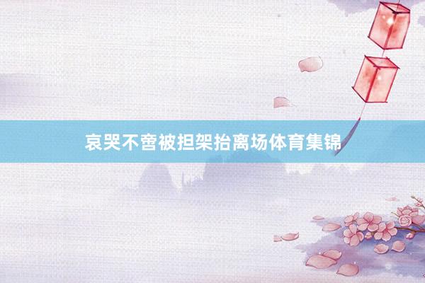 哀哭不啻被担架抬离场体育集锦