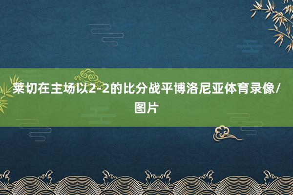 莱切在主场以2-2的比分战平博洛尼亚体育录像/图片