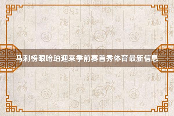 马刺榜眼哈珀迎来季前赛首秀体育最新信息