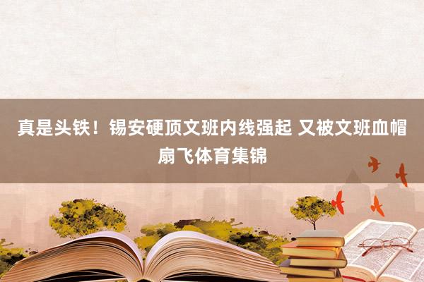 真是头铁！锡安硬顶文班内线强起 又被文班血帽扇飞体育集锦