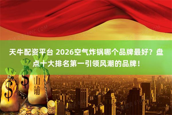 天牛配资平台 2026空气炸锅哪个品牌最好？盘点十大排名第一引领风潮的品牌！